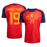LAMINE YAMAL #19 Spania Hjemmespillerversjon Jersey World Cup 2026 - Champion
