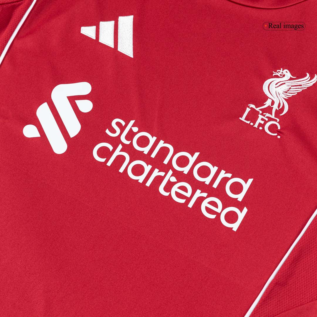 SZOBOSZLAI #8 Liverpool hjemmefotballdrakt 2025/26