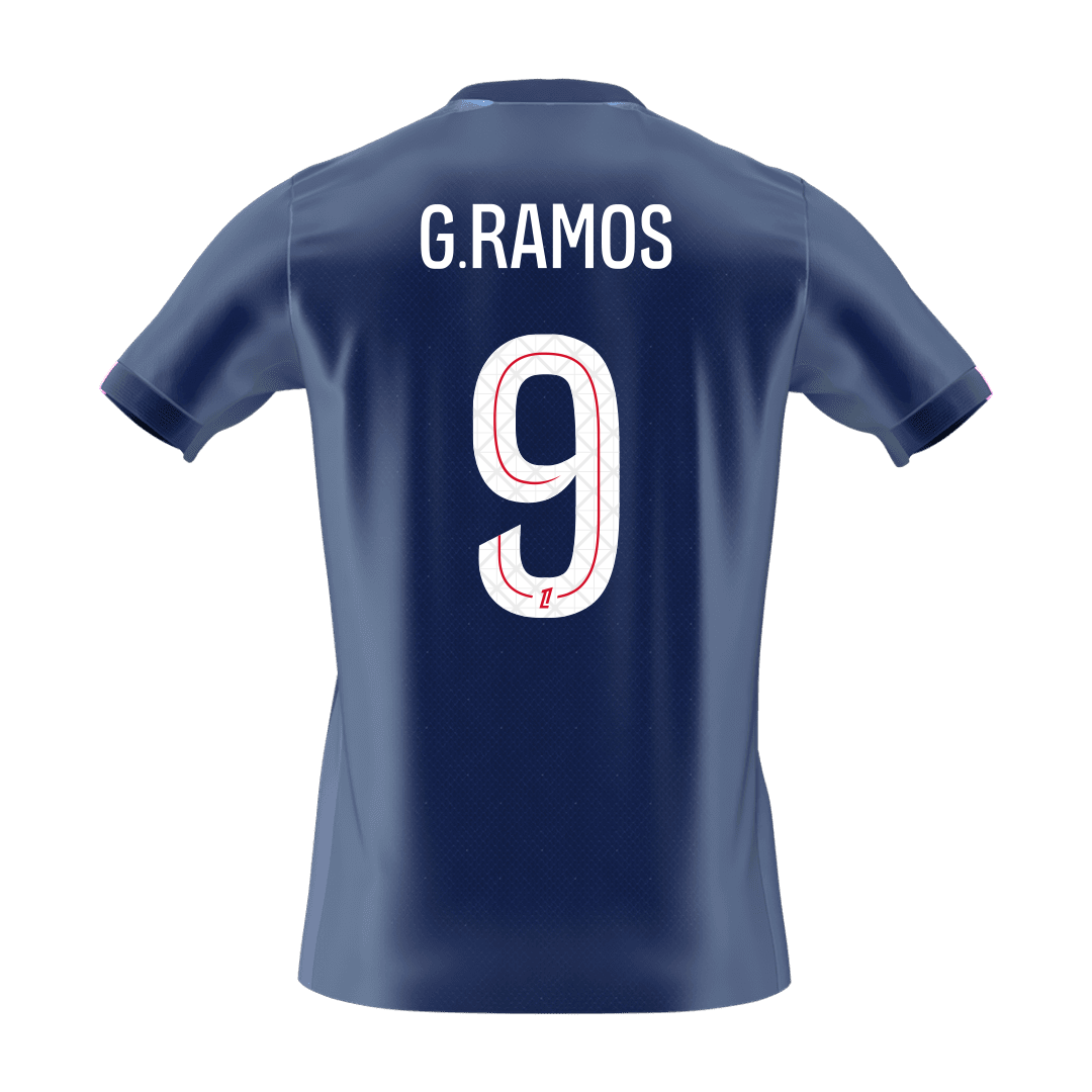 G.RAMOS #9 PSG hjemmefotballdrakt 2025/26
