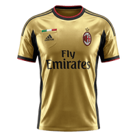 Retro jalkapallopaita AC Milan Vieras 2013/14