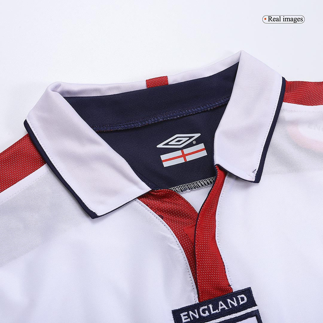 Retro fotballdrakt England hjemme-EM 2004