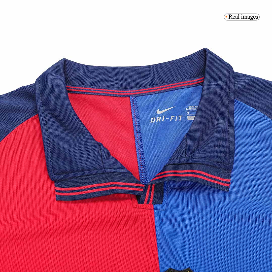 Retro fotballdrakt Barcelona Home Langermet 1999/00
