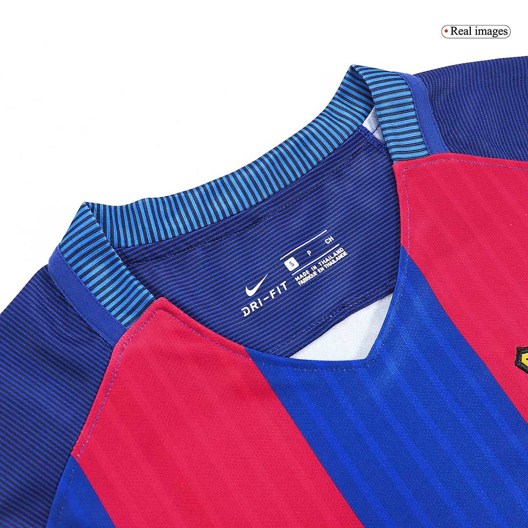 Retro fotballdrakt MESSI #10 Barcelona Hjem 2016/17