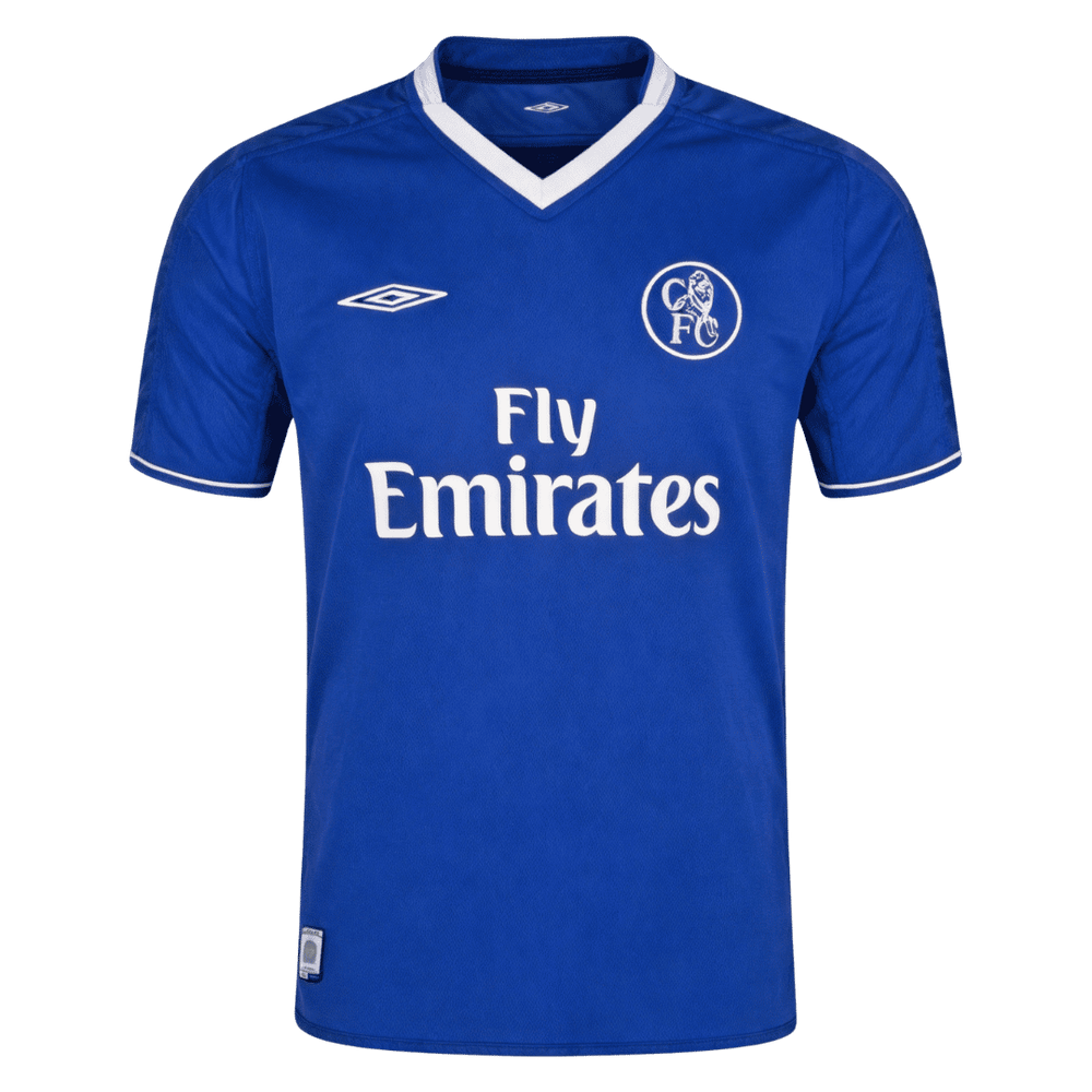 Retro jalkapallopaita Chelsea koti 2003/05