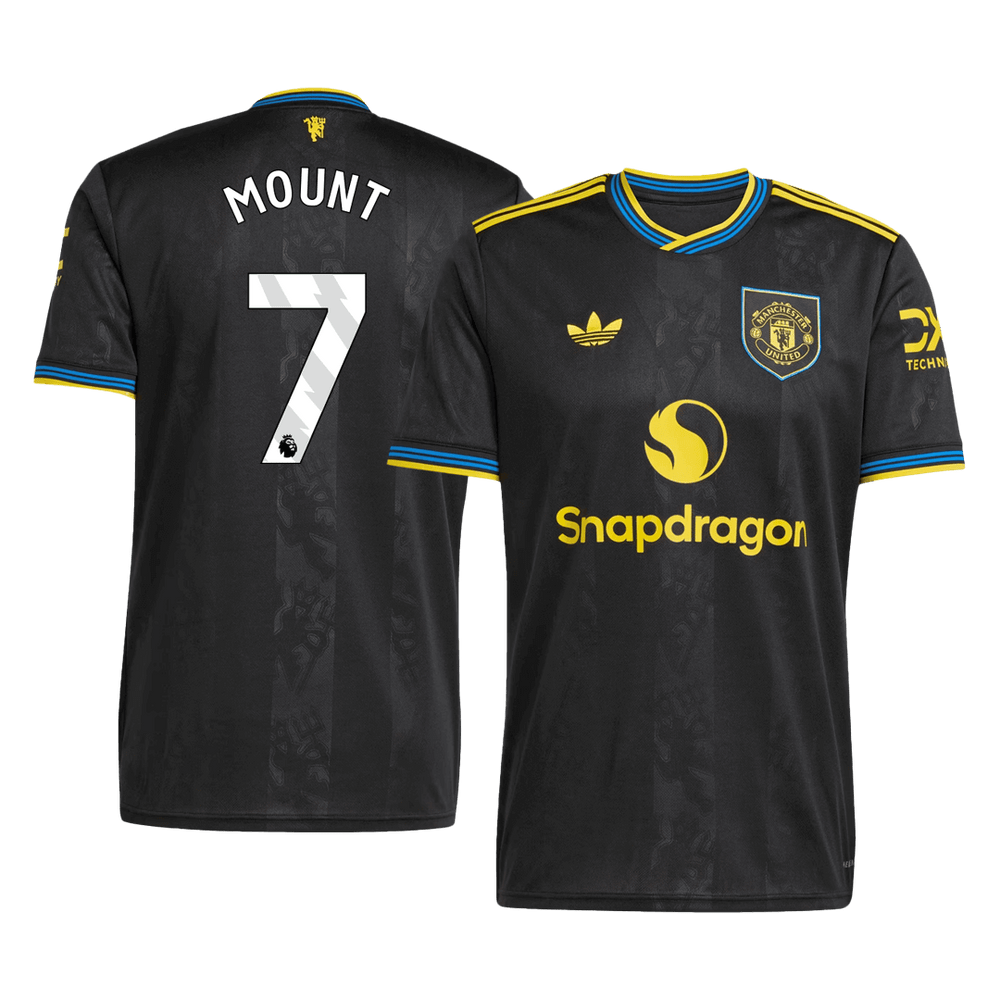 MOUNT #7 Manchester United Third Away Fotballdrakt 2025/26