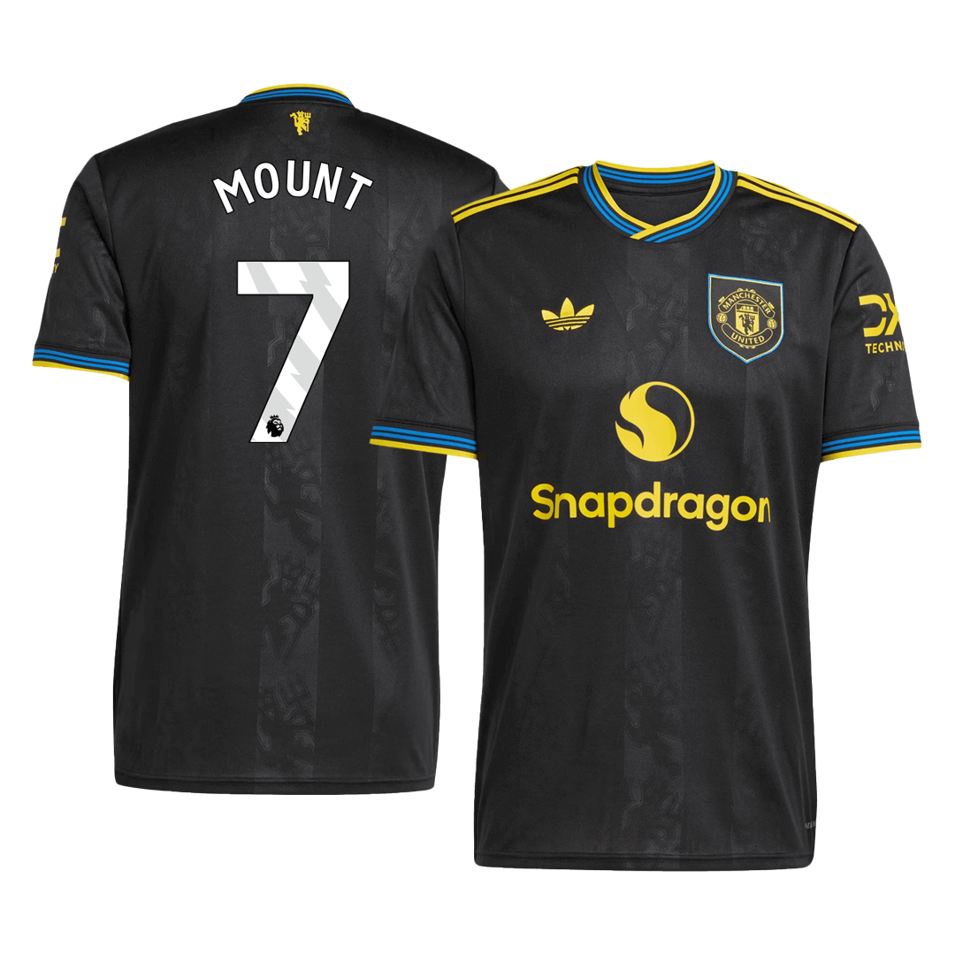 MOUNT #7 Manchester United Third Away Fotballdrakt 2025/26