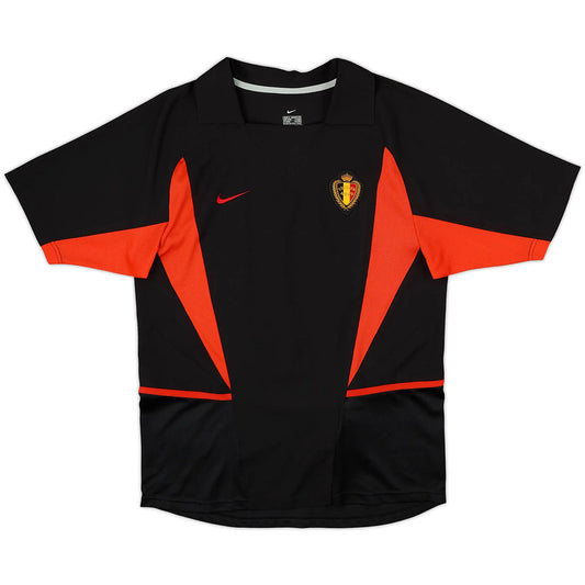 Retro fotballdrakter Belgia Borte-VM 2002