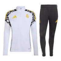 Real Madrid x MARVEL Vetoketjullinen Collegepuku (paita+housut) 25/26 valkoinen
