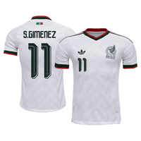 S.GIMENEZ #11 Mexico Bortespillerversjon Jersey World Cup 2026