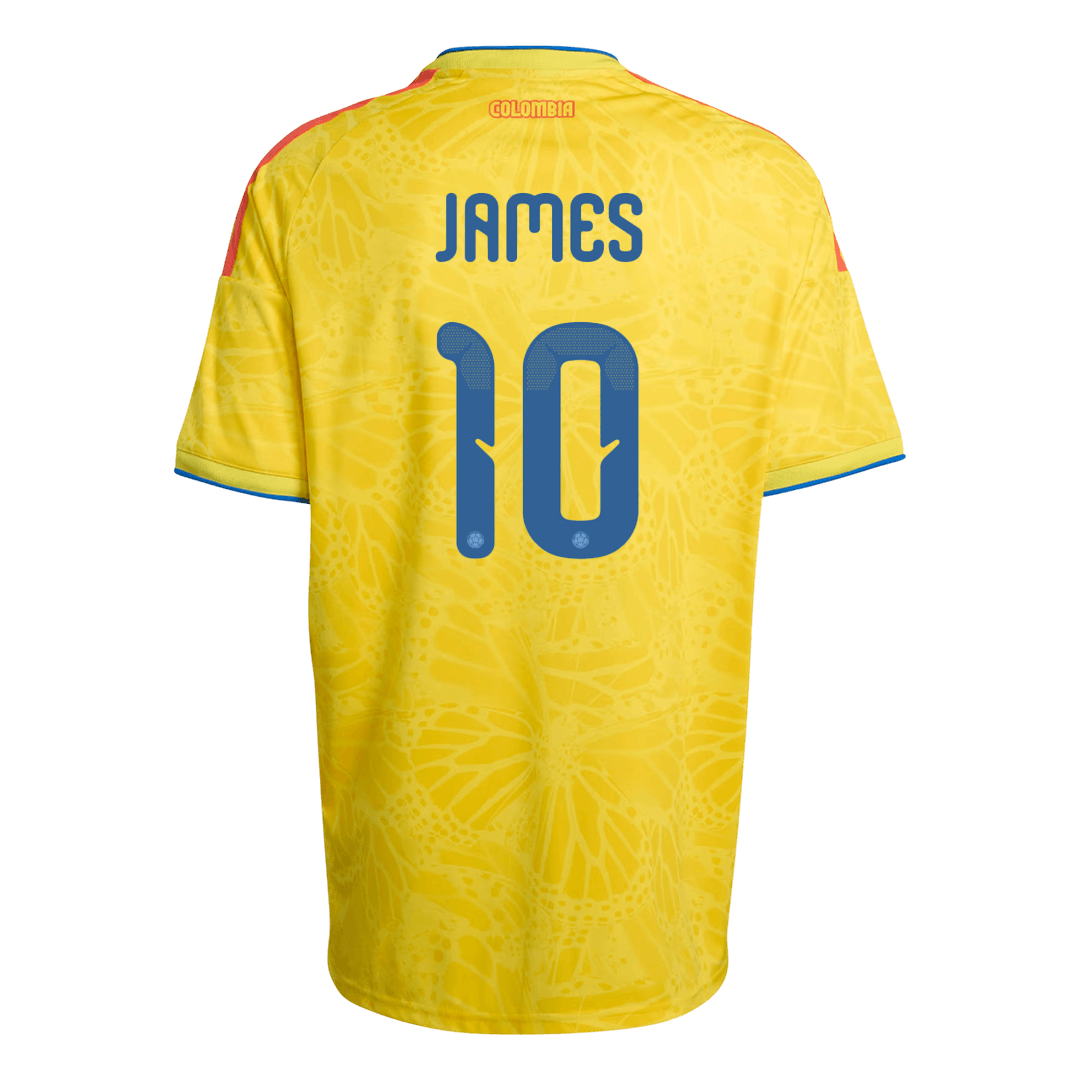 JAMES #10 Colombia hjemmefotballdrakt VM 2026