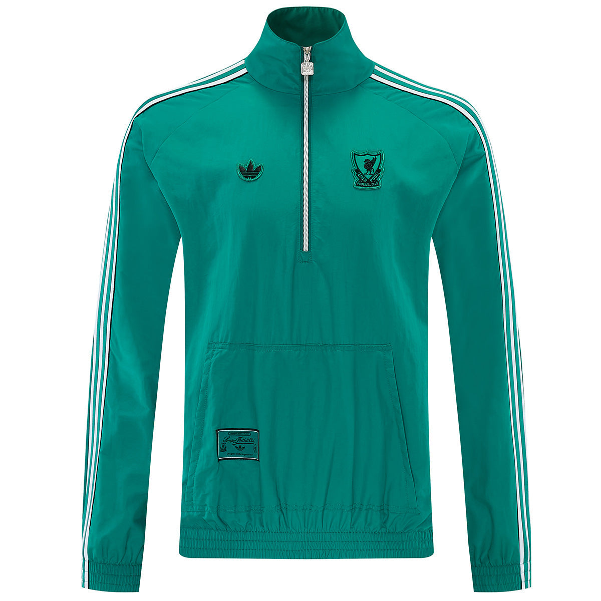 Liverpool 1/2 Zipper Windbreaker Jacket Grønn 2026