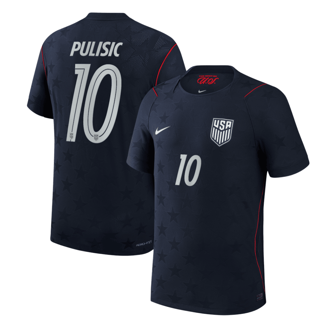 PULISIC #10 USA Bortespillerversjon Jersey World Cup 2026