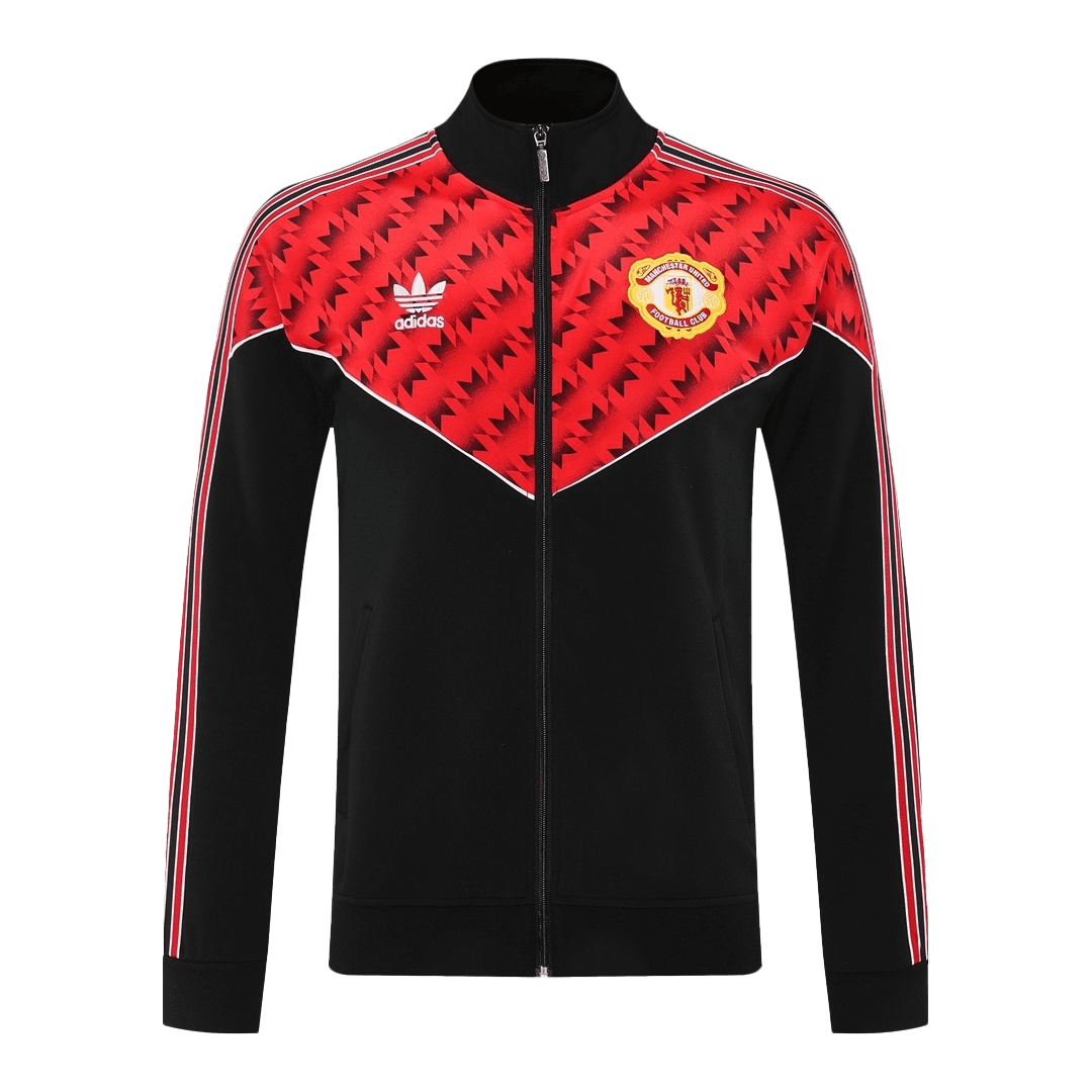 Manchester United jakke treningsdress 2025/26 rød&svart