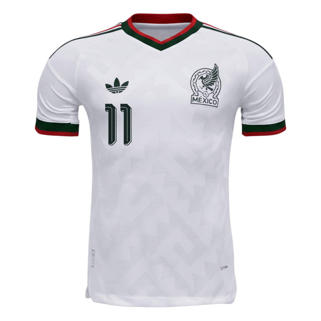 S.GIMENEZ #11 Mexico Bortespillerversjon Jersey World Cup 2026