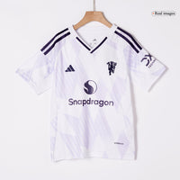 Manchester United Away Kids Fotballdrakter Full Kit 2025/26