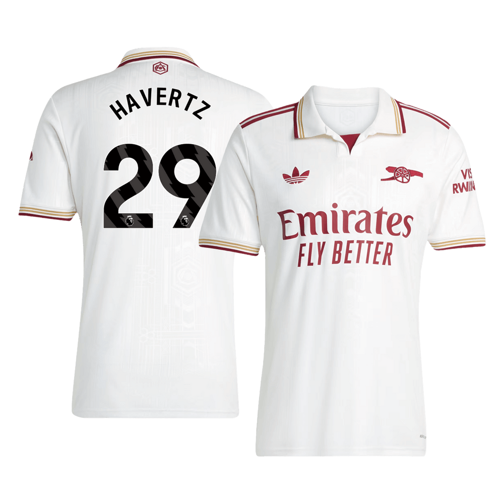 HAVERTZ #29 Arsenal kolmas vierasjalkapallopaita 2025/26