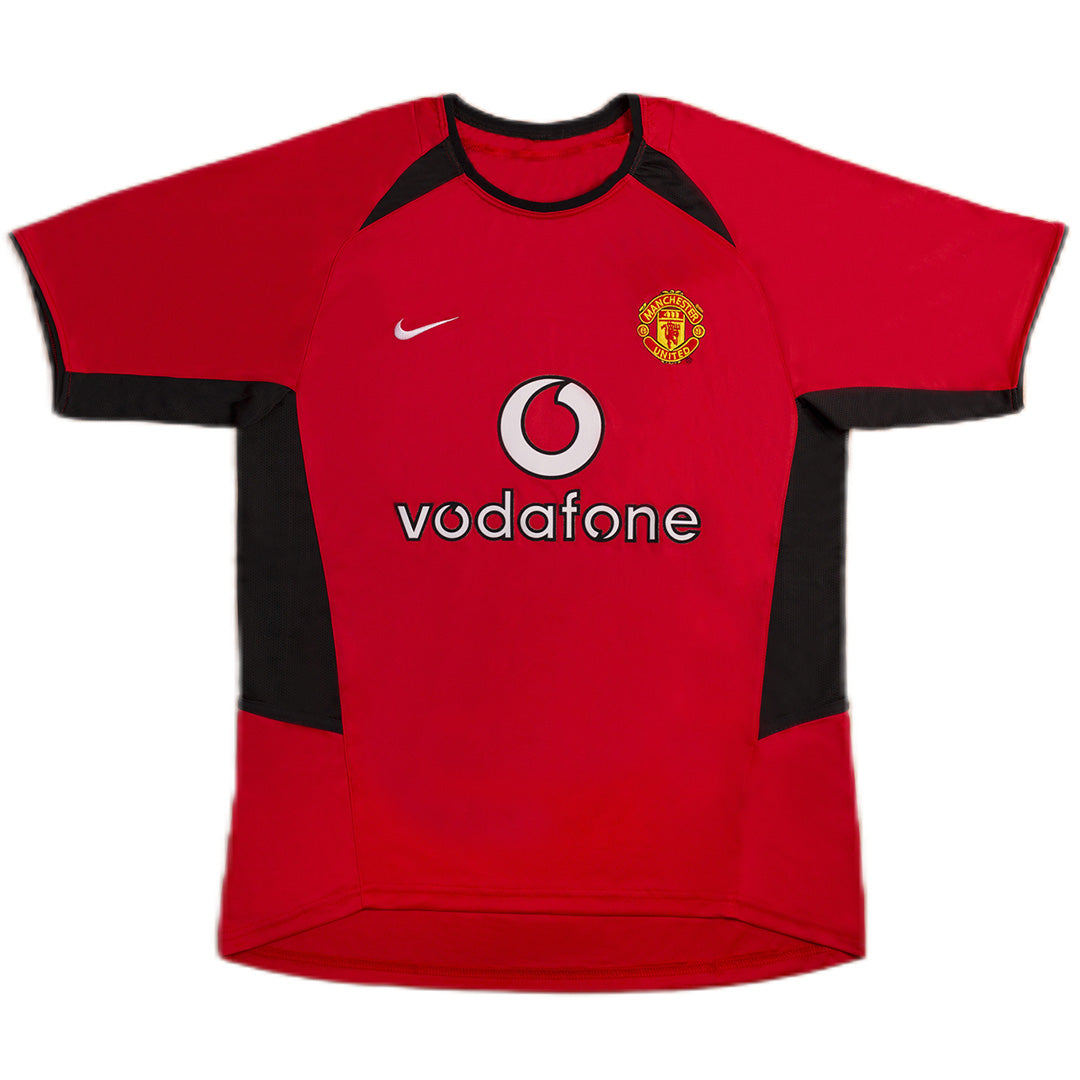 Retro fotballdrakt Manchester United Hjemme 2002/04