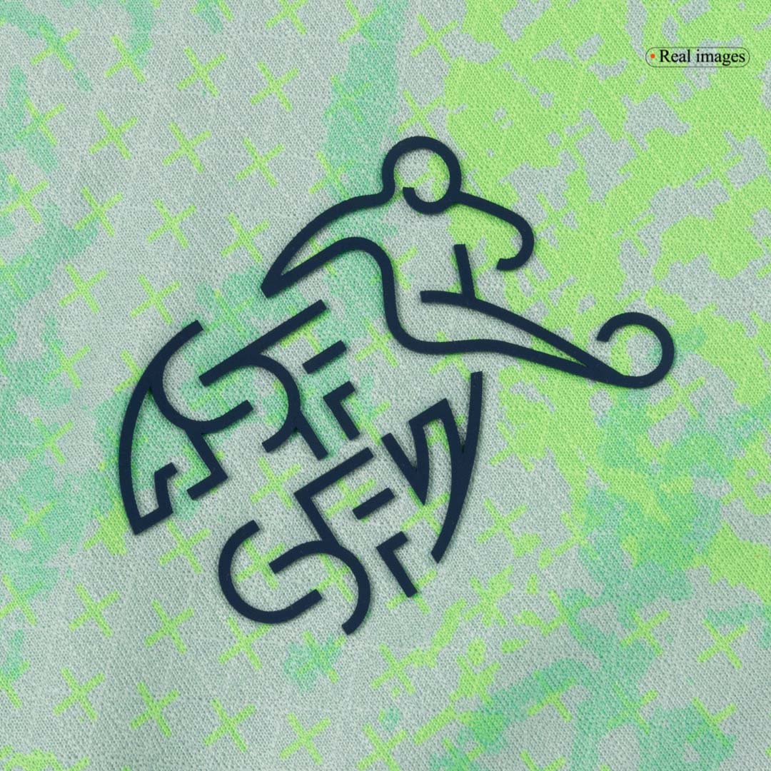 Sveits Bortespillerversjon Jersey World Cup 2026