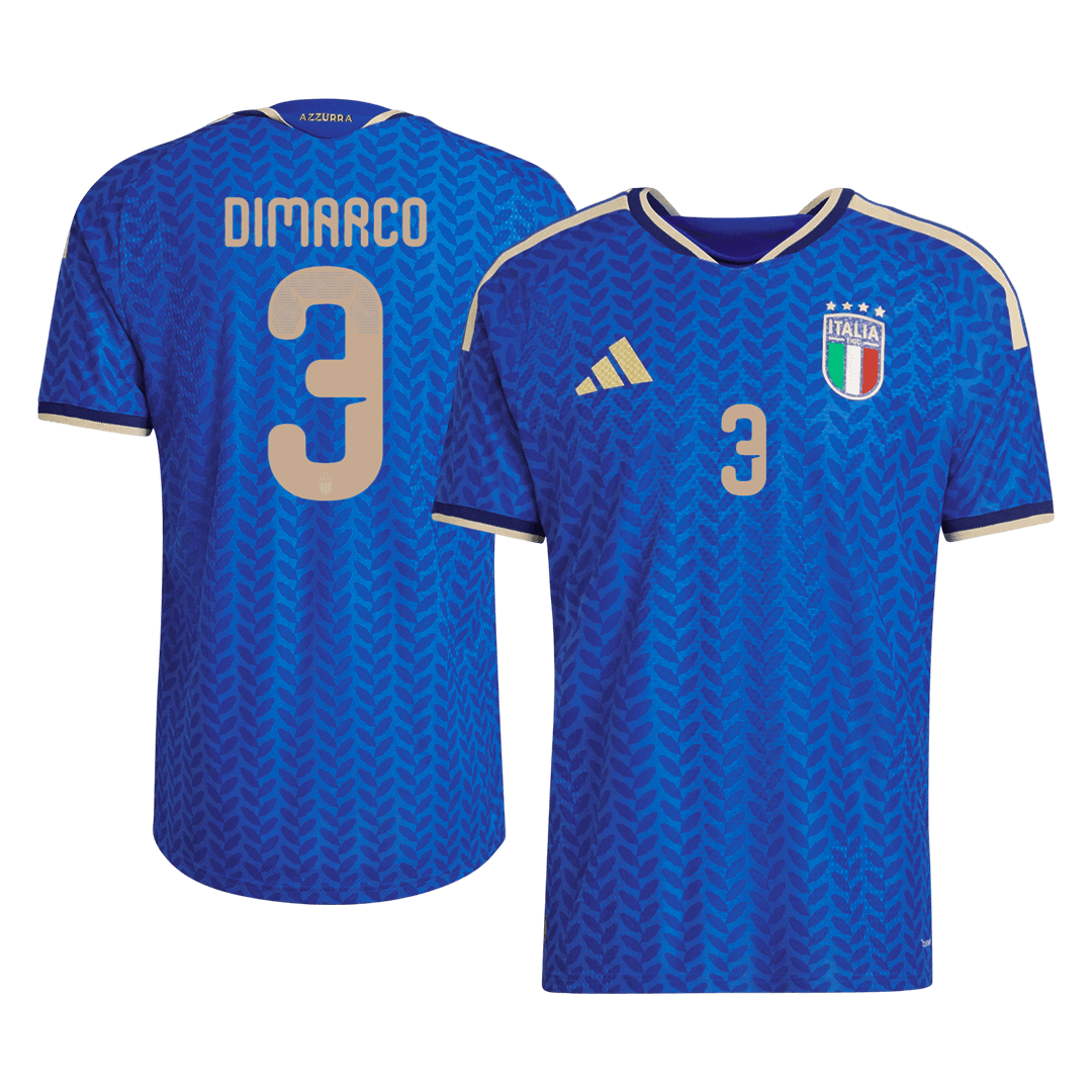 DIMARCO #3 Italia Hjemmespillerversjon Jersey World Cup 2026