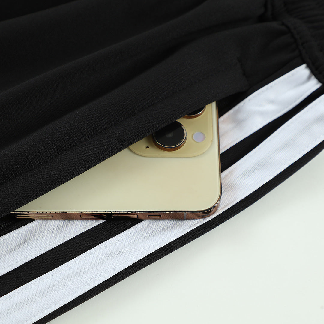 Germany 1/4 Zip Tracksuit 2026 Svart