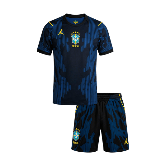 Brasil Away Kids Fotballdrakter VM 2026