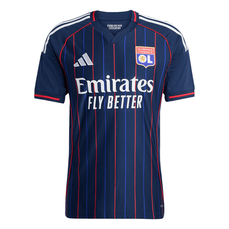 Olympique Lyonnais bortefotballdrakt 2025/26