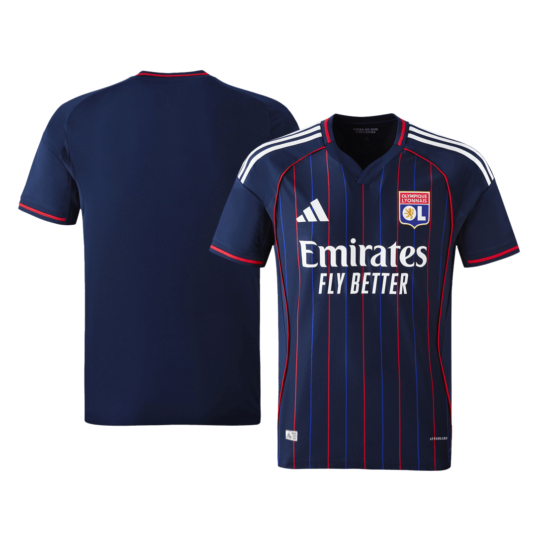 Olympique Lyonnais Autentisk Fotballdrakt Borte 2025/26