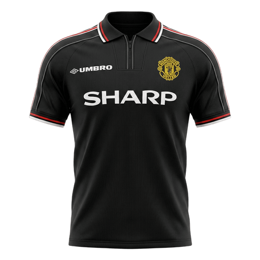 Retro fotballdrakt Manchester United borte 1998