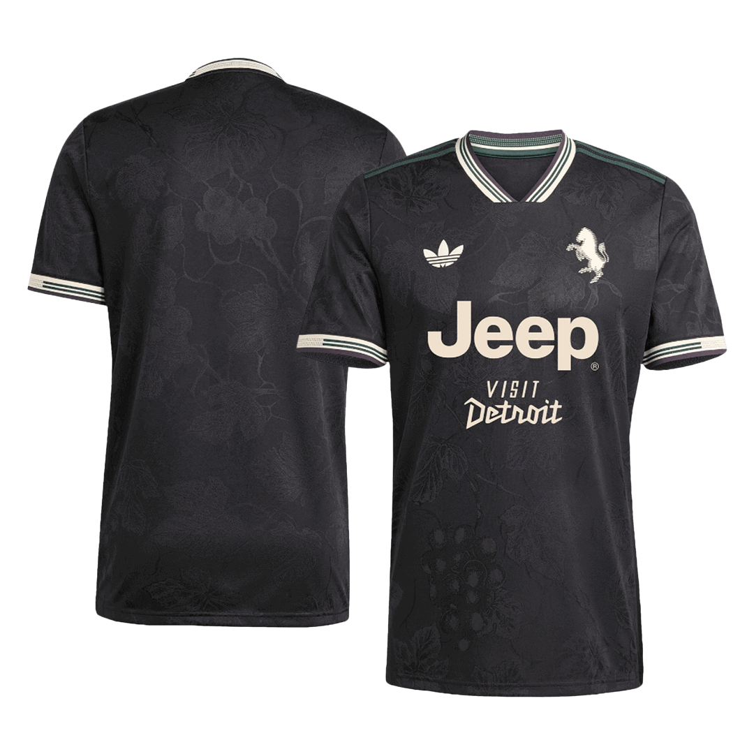 Juventus Tredje Borte Autentisk Fotballdrakt 2025/26 Med Jeep-reklame