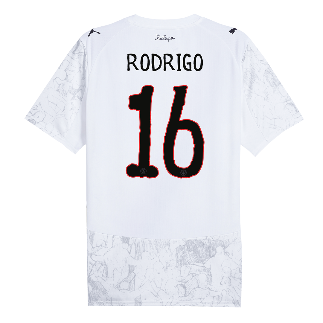 RODRIGO #16 Manchester City KidSuper Fotballdrakt World Cup 2025/26 - Klubb-VM