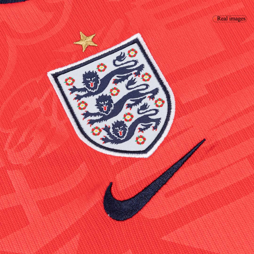 England borte fotballdrakter for barn til verdensmesterskapet i 2026