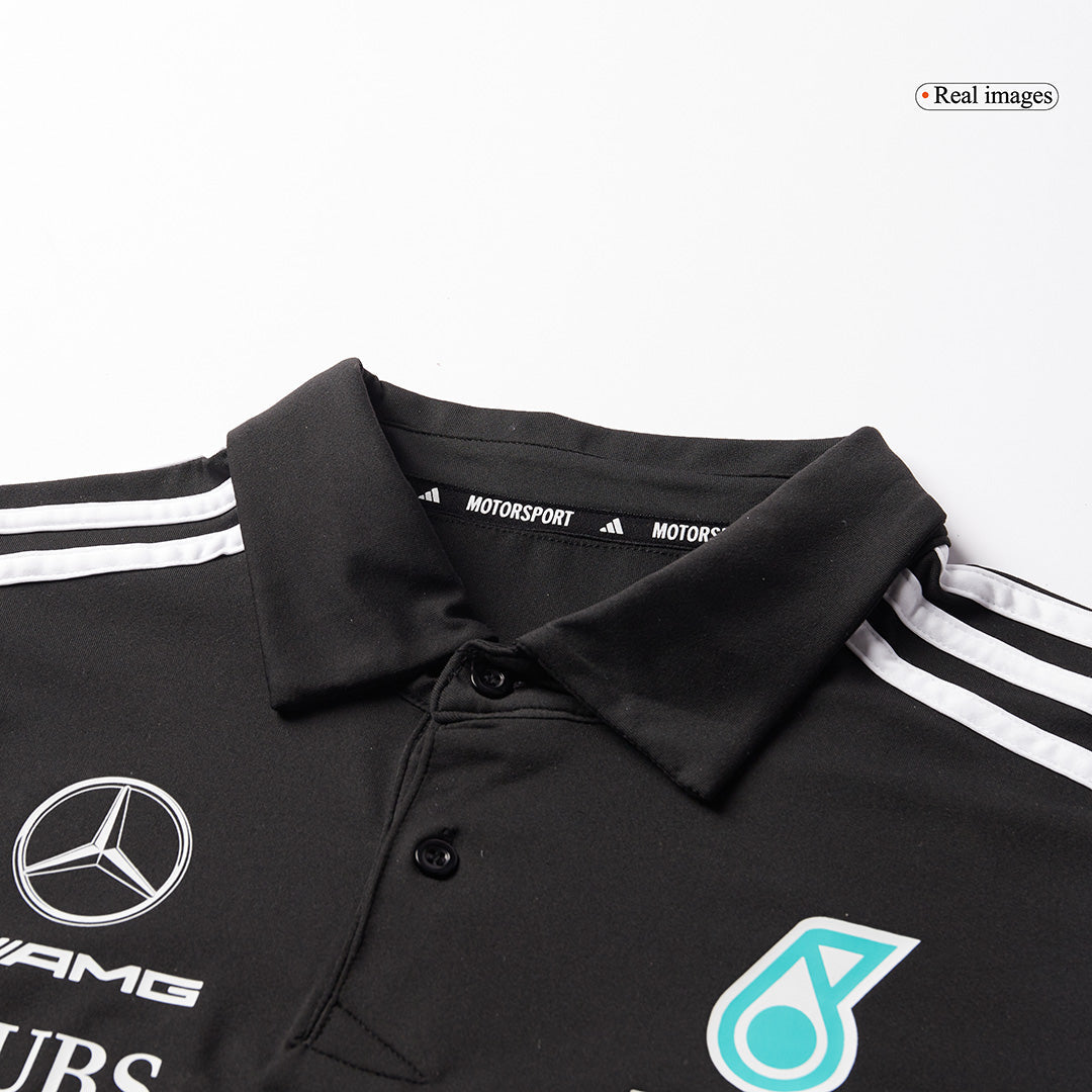 Mercedes AMG Petronas F1 2025 Team Polo Svart