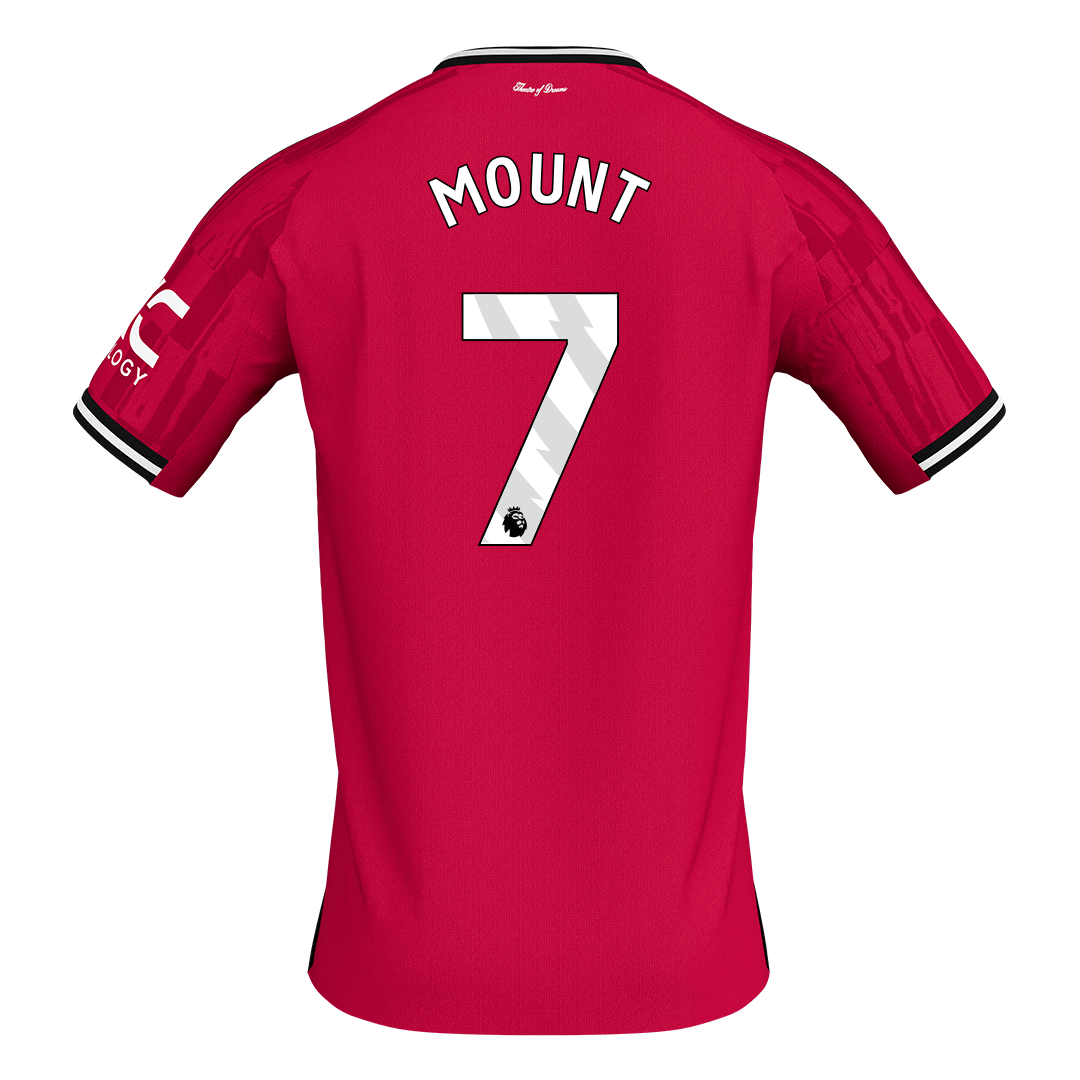MOUNT #7 Manchester United hjemmefotballdrakt 2025/26