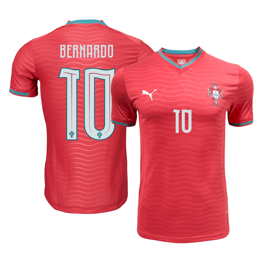BERNARDO #10 Portugal Hjemmespillerversjon Jersey World Cup 2026