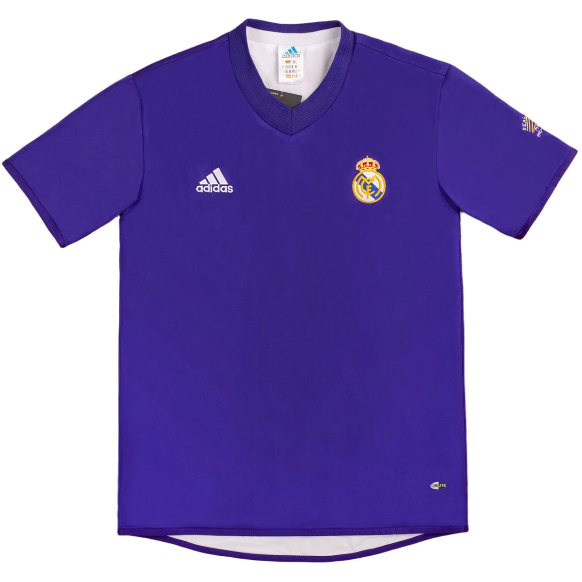 Retro-trøye Real Madrid hundreårsjubileum tredje 2002/03