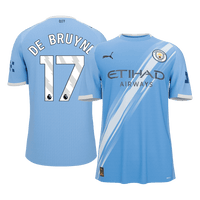 DE BRUYNE #17 Manchester City kotijalkapallopaita 2025/26