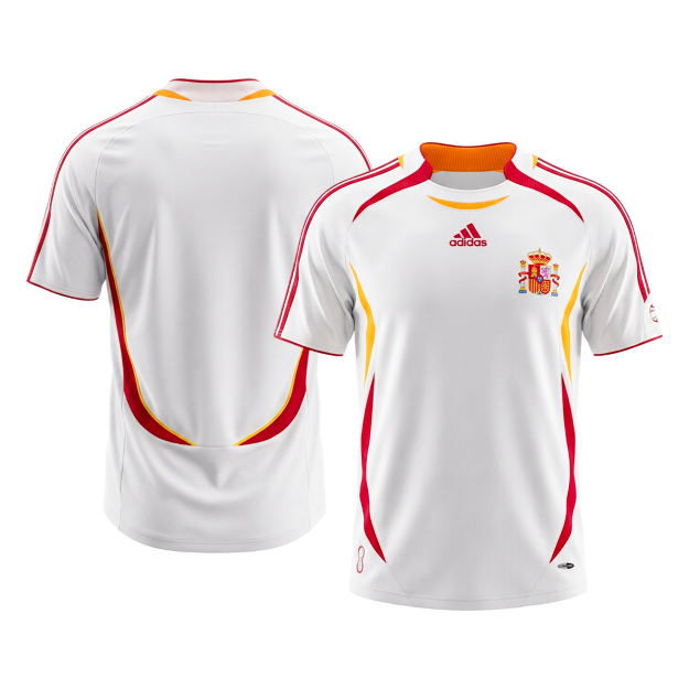 Retro fotballdrakt Spania borte 2006