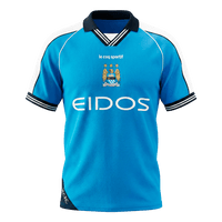 Retro jalkapallopaita Manchester City Koti 1999/01