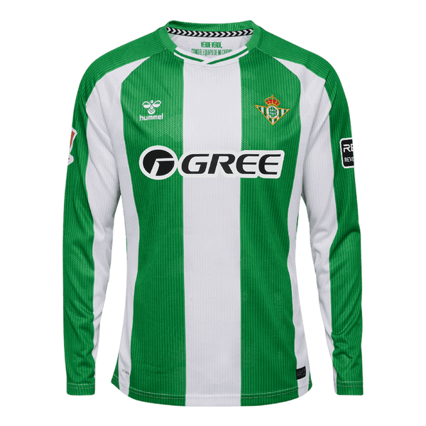 Real Betis kotipaita pitkähihainen 2025/26