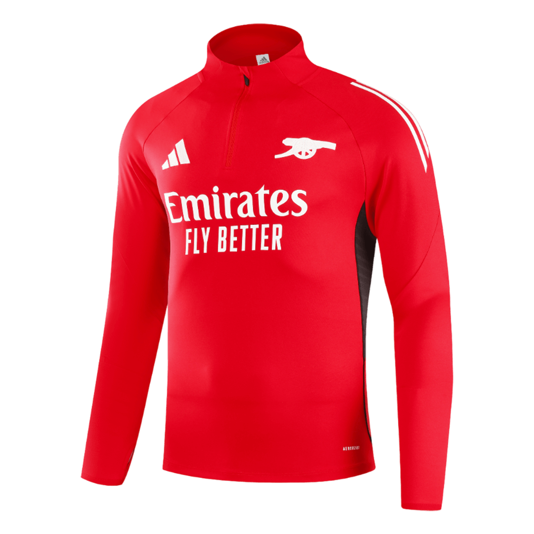 Arsenal 1/4 Zip Treningsdrakt 2025/26 Rød