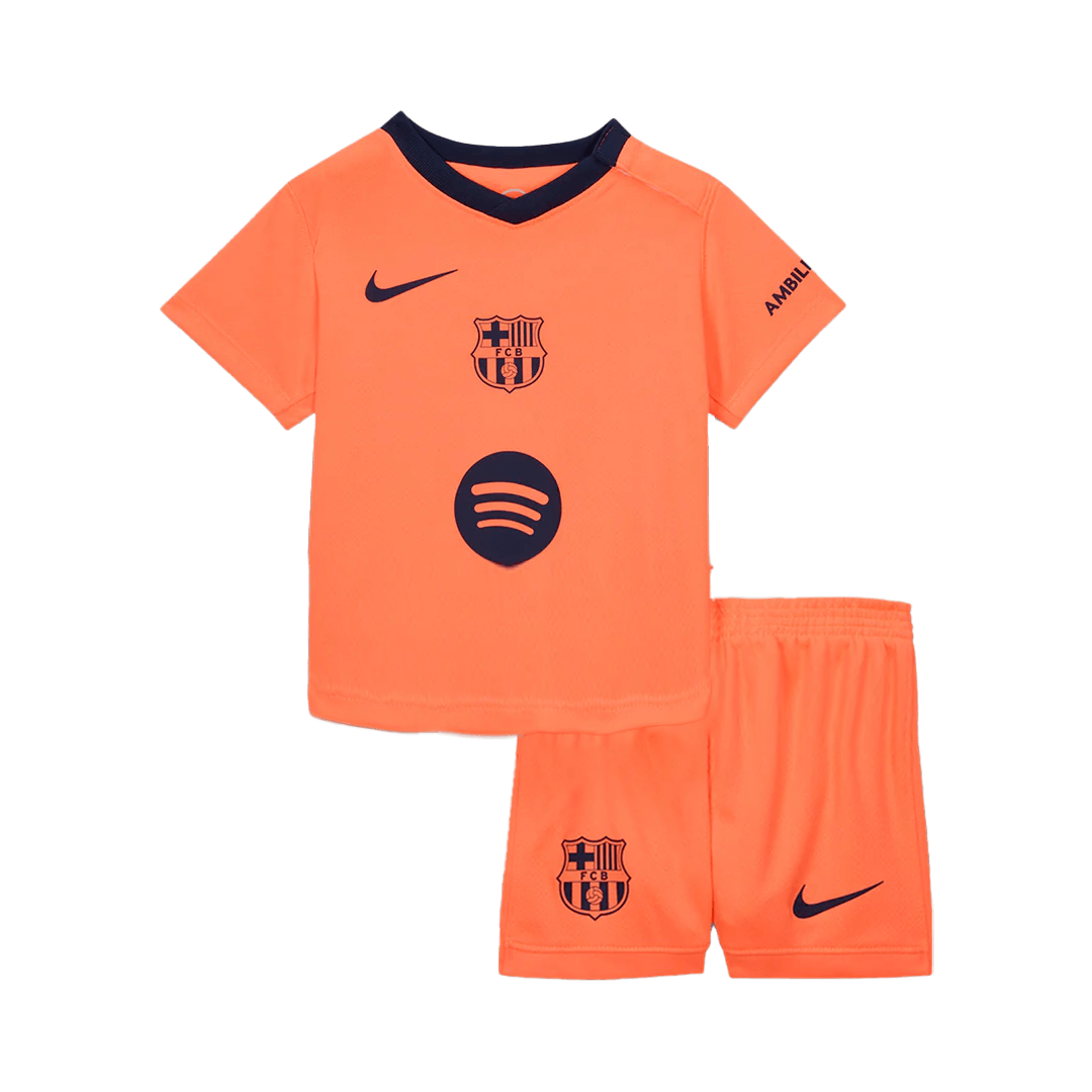 Barcelona Third Away Kids fotballdraktersett 2025/26