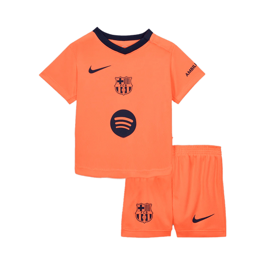Barcelona Third Away Kids fotballdraktersett 2025/26