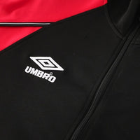 Manchester United -takki, verryttelypuku 2025/26 punainen ja musta