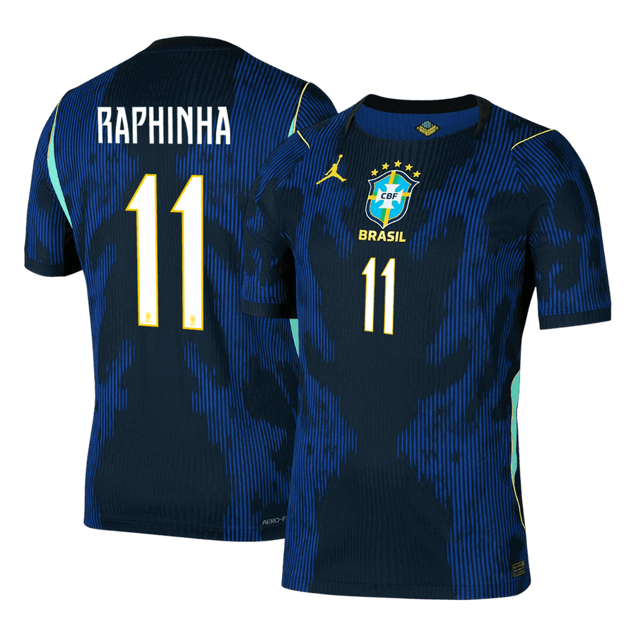RAPHINHA #11 Brasil Bortespillerversjon Jersey World Cup 2026