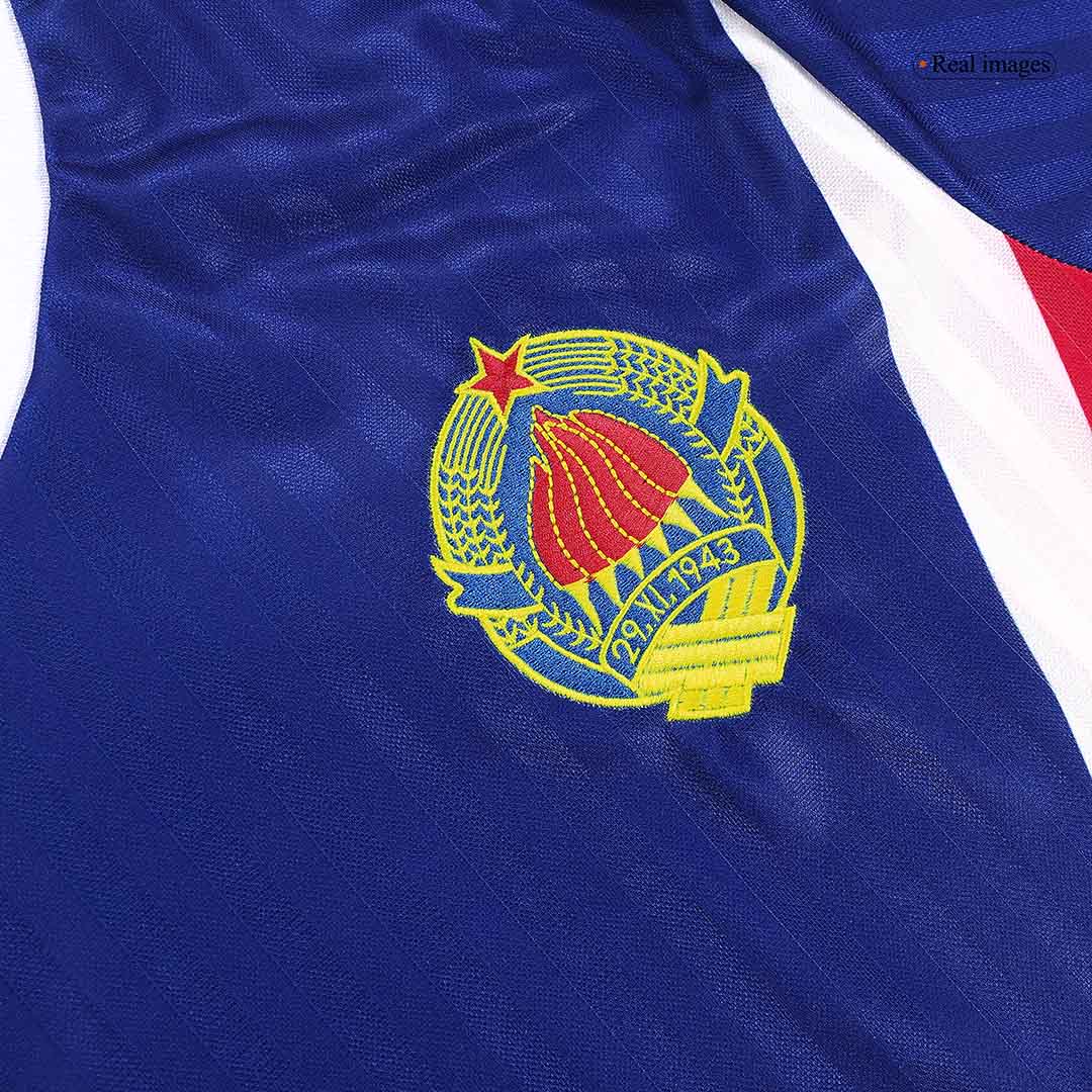 Retro fotballdrakt Jugoslavia Hjem 1990