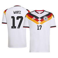 WIRTZ #17 Tyskland Hjemmefotballdrakt World Cup 2026