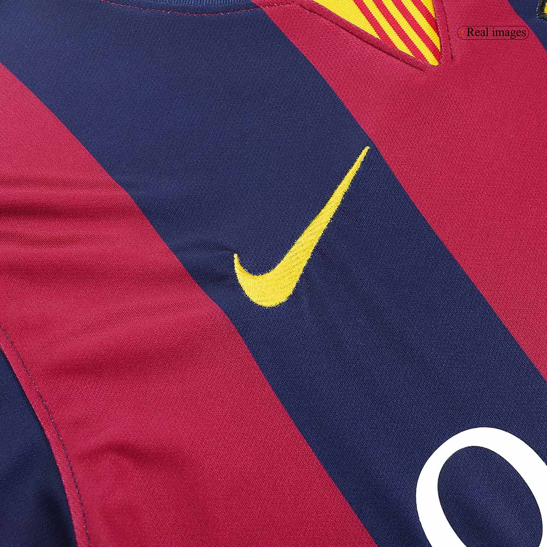 Retro fotballdrakt Barcelona Hjem 2014/15