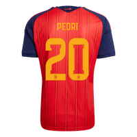 PEDRI #20 Spania hjemmefotballdrakt 2026