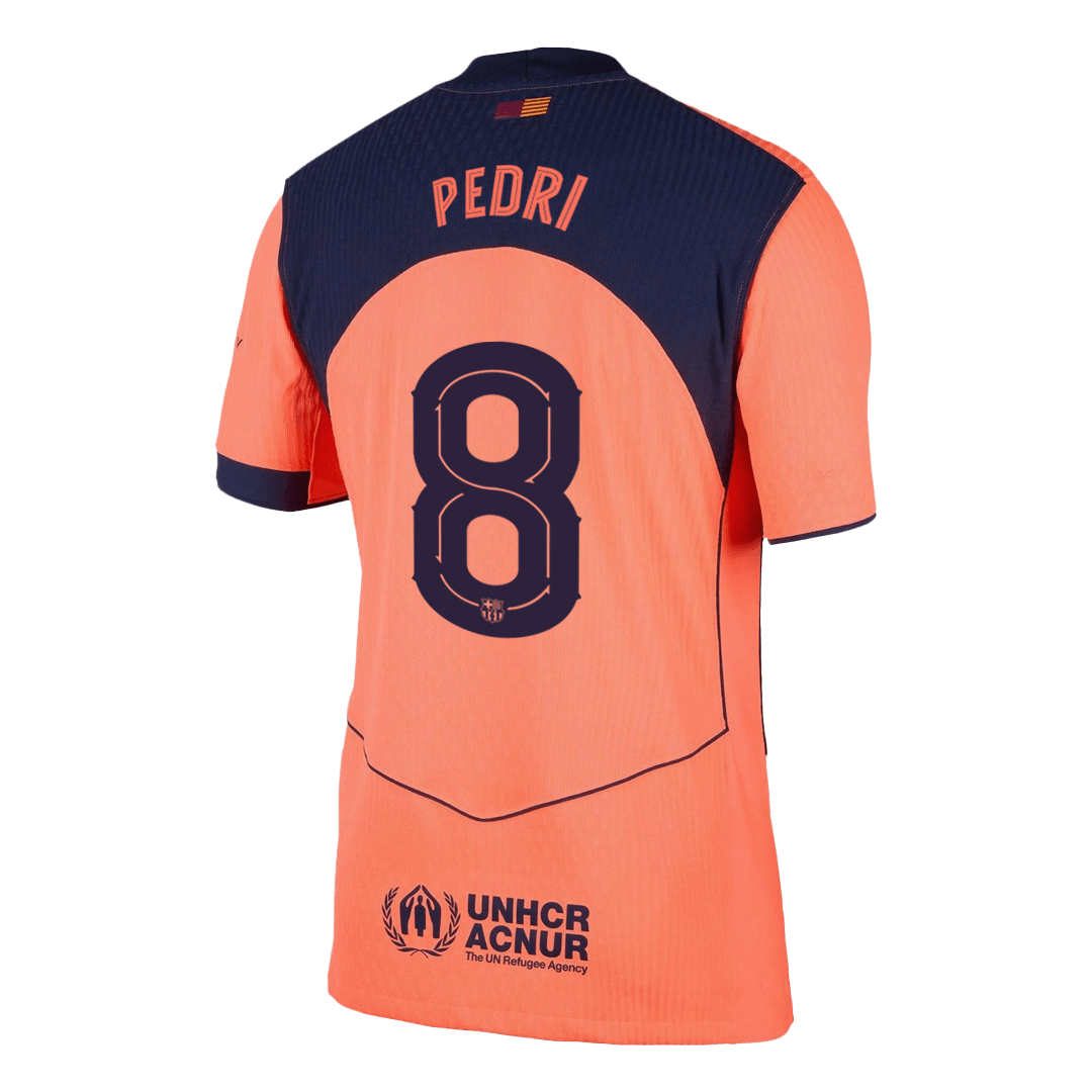 Autentisk fotballdrakt PEDRI #8 Barcelona Third Away 2025/26 - UCL