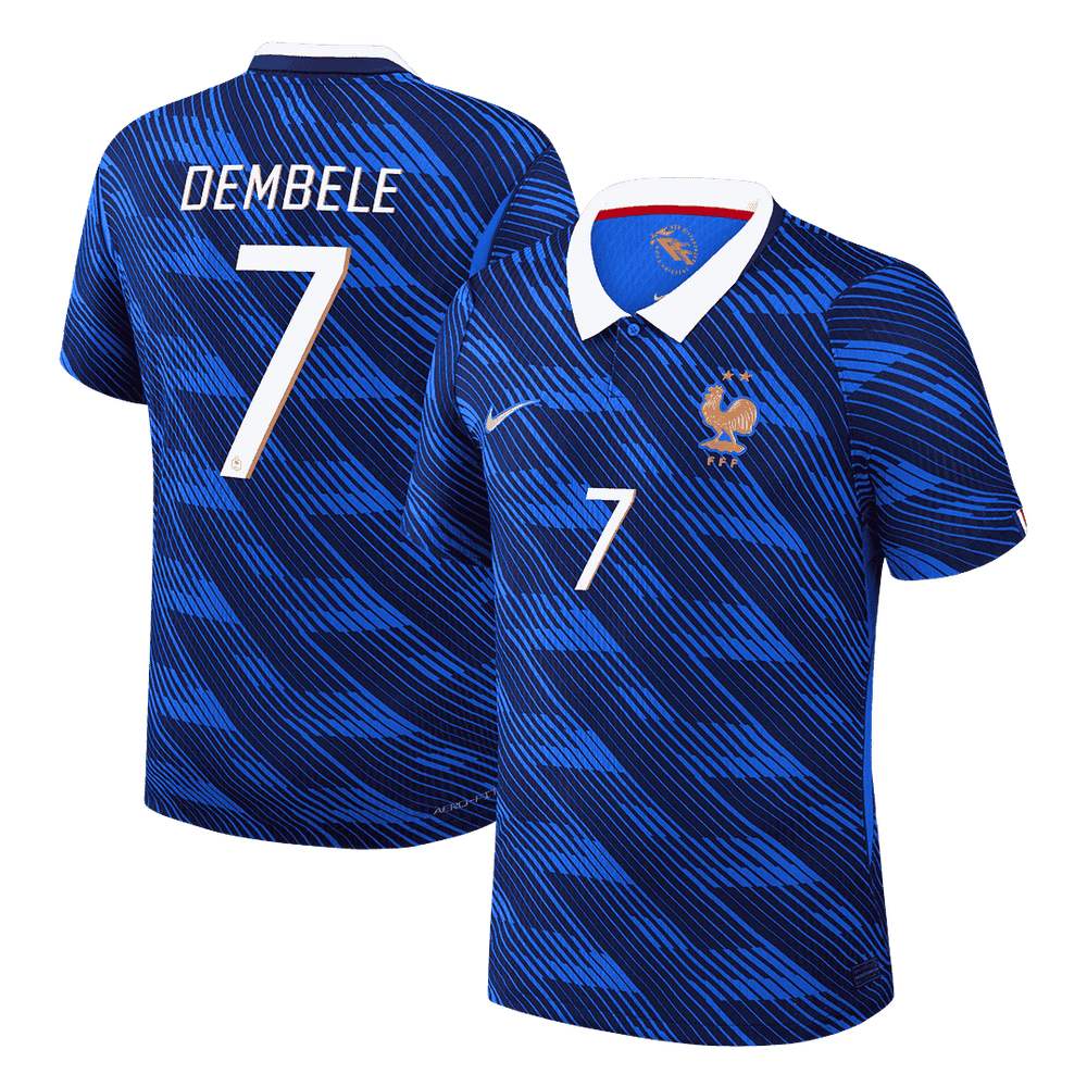 DEMBELE #7 Ranska Kotipelaajaversio Pelipaita World Cup 2026
